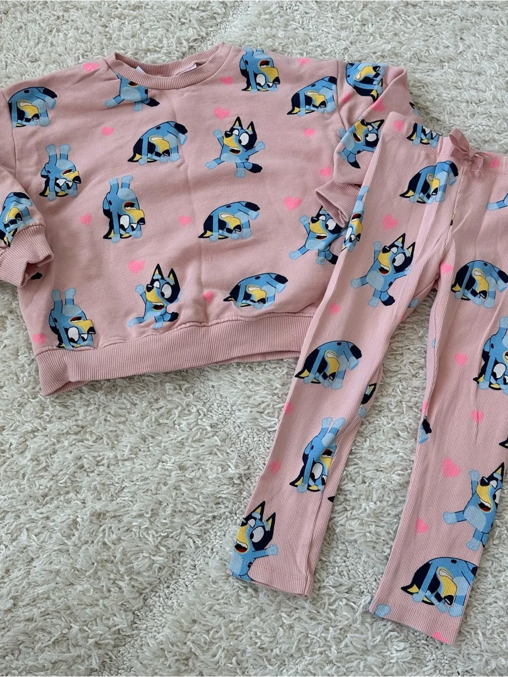 Zara Pink Bluey Set